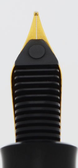 Pelikan M150 Fountain Pen - Old Style, Black Green, Gold Trim